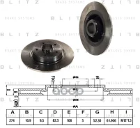 ���� ��������� ������ Renault Laguna/Grand Scenic/Scenic 05- Blitz ���. BS0144 BS0144 ����