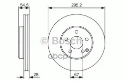 ��������� ���� �����. 295x28mm 5x112 MB E-Class W211 02-08 Bosch ���. 0 986 479 S07 0986479S07 ����