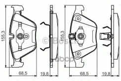 ������� ��������� �������� Premium 2, ������, BMW 7 01-05/05-08/08-10, 5 03-05/05-10, 3 06-09/09-, X1 09-11 Bosch ���. 0986495082 0986495082 ����