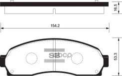 ������� �������� ��������! Ford Explorer 4.0/4.8 00 SP1369_HIQ Sangsin brake ���. SP1369 SP1369 SP1369 ����