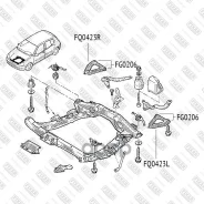 ����� �������� Renault Clio/Kangoo 98- FQ0423L FQ0423L ����