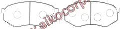 ��������� ������� aiko (4 �� ) AIKO ���. PF3349 PF3349 ����