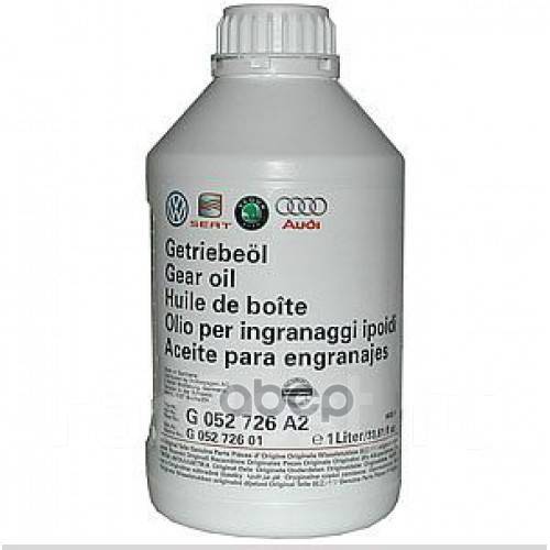 Масло Трансмиссионное Vag Gear Oil Gl-4 1 Л G 060 726 A2 VAG арт ...