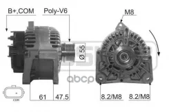 ��������� 14V 110A Era ���. 210515 210515 ����