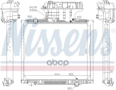 �������� ������� ����������! �������/�������� 765x920x40 MAN TG-A ��. D28. 02 Nissens ���. 62875 62875 ����