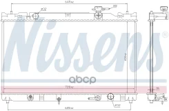�������� ������� ���������� Toyota: Camry (V30) 2.4 VVT-I 01- Nissens ���. 646351 646351 ����