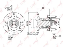 ������� LYNXauto LYNXauto ���. WH-1131 WH-1131 WH1131 ����