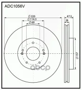 ���� ��������� Allied Nippon ���. ADC1056V ADC1056V ����