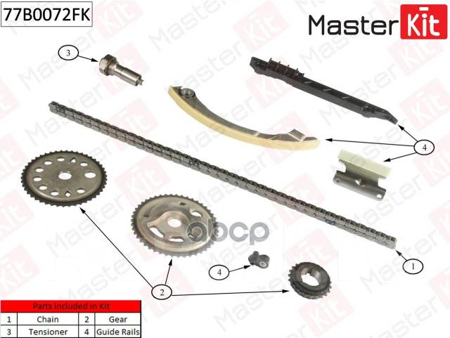    Opel Vectra 2.2I 16V Z22yh 03- Co  MasterKit . 77B0072FK 77B0072FK 
