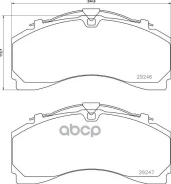 ������� ��������� 29246 MB Actros MP3/MP4, Axor �������� (ProTecS) Textar ���. 2924601 2924601 ����