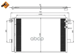 �������� ������������ VW Amarok 2.0 TDI 11/09- NRF ���. 350041 350041 ����