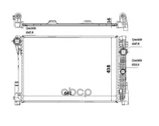 �������� ������� ���������� Mercedes C180 07- Easy Fit NRF ���. 58336 58336 ����