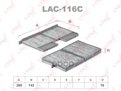 ������ ������ �������� (2��) �������� Toyota VCV10, SXV10/20, MCV20, MCX10 9102 0,283 LYNXauto ���. LAC116C LAC116C ����