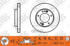 ��������� ���� (��������) KIA Sorento 02-10 F BG3858, DF4395 NiBK ���. RN1313 RN1313 ����