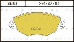 ������� ��������� �������� �������� FORD Mondeo 00- Blitz ���. BB0238 BB0238 ����