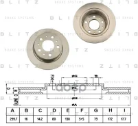 ���� ��������� ������ Citroen Jumper 06-/ FIAT Ducato 06-/ Peugeot Boxer 06- Blitz ���. BS0242 BS0242 ����