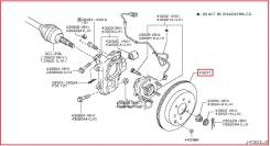 ���� ��������� ������ Nissan ���. 432061LB0A 432061LB0A ����