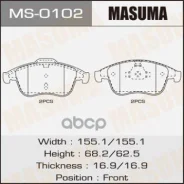 ������� �������� Masuma, AN-4664K, P68047 front (1/6) Masuma, �������� MS0102 ����