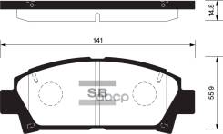 ������� ��������� (�������) Toyota Avensis (T220) 97-03 / Caldina 97-02 Sangsin brake ���. SP1466, �������� SP1466 ����