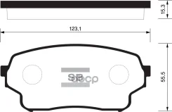 ������� ��������� �������� Sangsin brake ���. SP1583 SP1583 ����