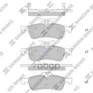 ������� ��������� Honda Civic IX (FK) 12- R Sangsin Sangsin brake ���. SP4133 SP4133 ����