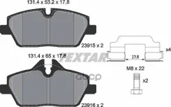 ������� ��������� �������� ������ BMW: 1 04-, 1 ������ 08- � ������������� ��������� Q+ Textar ���. 2391503 2391503 ����