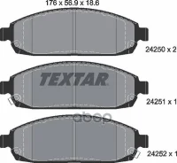 ������� ��������� �������� ������ JEEP: Commander 05-, Grand Cherokee III 05- � ������������� ��������� Q+ Textar ���. 2425001 2425001 ����