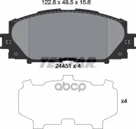 ������� ��������� �������� Textar 2445101 Toyota Prius 1.8 09-/Lexus CT 1.8 11- Textar ���. 2445101 2445101 ����