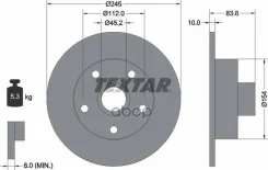 ���� ��������� ������ � ��������� PRO AUDI Textar 92072103 AUDI Textar ���. 92072103 92072103 ����
