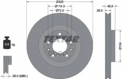 ���� ��������� �������� Mazda CX-7 (ER), CX-9 (TB) � ��������� PRO Textar ���. 92203403 92203403 ����