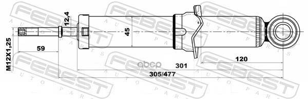   Toyota Corolla/Altis Sed/Wg Ce120, Nze12#, Zze12# 2000.08-2008.08 [Gr] Febest . 01658183R 01658183R 
