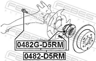  . . /. [] Mitsubishi Outlander Cw# 2006- Febest . 0482-D5RM 0482D5RM 