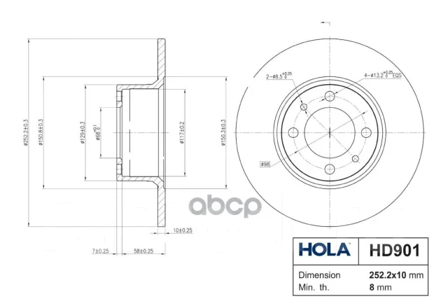 ���� ����. �����. LADA 2101-07 [HD901] HD901 ����