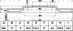 ���� ��������� ������ Blitz ���. BS0424 BS0424 ����