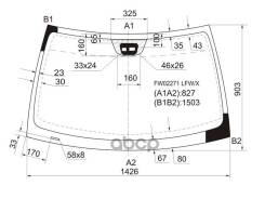 ������ ������� (������ �����/ ���������� ������ �����) Mercedes-Benz C-Class 00-08 XYG ���. FW02271 LFW/X FW02271LFWX ����