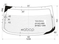 ������ ������ (���� �������/ �������/ 4D SED) Nissan Tiida 04-14 / Tiida Latio 04-12 / Versa 06-12 XYG ���. Tiida RW/H/X ����