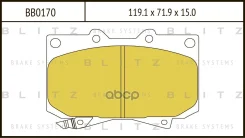 ������� ��������� �������� �������� Toyota Land Cruiser 80/4 Runner 89- Blitz ���. BB0170 BB0170 ����
