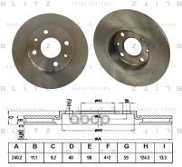 ���� ��������� FIAT Bravo/Mulipla 95-/ALFA Romeo 145/146/155 92- Blitz ���. BS0115 BS0115 ����