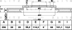    |  | Nissan Navara/Pathfinder 05- Bn-1804; Fx-1443; 61646Ap; 40206-9Be0b; 40206-Ea00a; 40206-Eb300; 40206-Eb30...