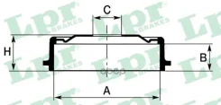 ������� ������� Renault Kangoo 01-/Laguna 95-01/Megane 96-01/Scenic 99-03 Lpr ���. 7D0176 7D0176 ����