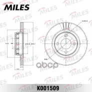 ���� ��������� �������� ������������� AUDI 80 1.6-2.6 91-96 D=280 �� (ISO 9001). Miles ���. k001509 K001509 ����