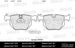    ( ) ( Semi-Metallic) (BMW X5 (E70), X6 (E71, E72 (TRW GDB1730) E110107 Miles . E110107 E110107 