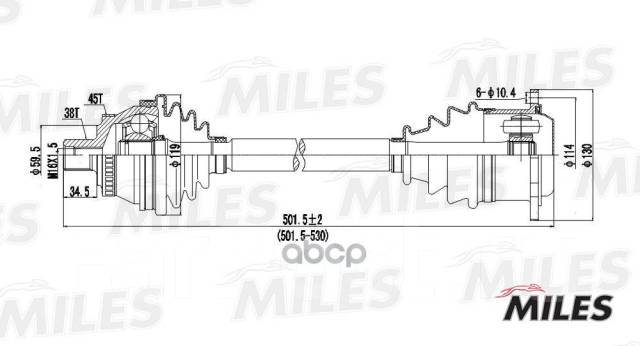     Audi A4 2.8 95-01 (Abs) (Gsp 203048) Gc02008 Miles . GC02008 GC02008 