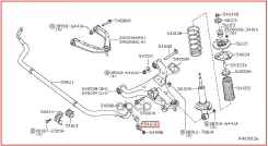 ������������ ON Infiniti QX56 JA60 F Nissan ���. 54618-7S000 546187S000 ����