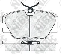 ��������� ������� Mercedes-BENZ 190/ E (W124)/ S-Class -91 F LP499, GDB445 NiBK ���. PN0001 PN0001 ����