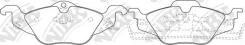 ��������� ������� OPEL / Chevrolet LP1673, GDB1351 NiBK ���. PN0189 PN0189 ����