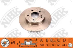��������� ���� (��������) Nissan / Infiniti BG3904, DF7028 NiBK ���. RN1363 RN1363 ����