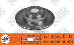 ��������� ���� (��������) Subaru Legacy (BL/BP) 3.0/ Impreza (GD/ GG) 2.0 WRX R BG3931, DF7328 NiBK ���. RN1508 RN1508 ����