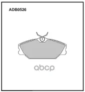 ������� ��������� �������� �������� Renault Clio II 98-09 / Renault Laguna I, Megane I Allied Nippon ���. ADB0526 ADB0526 ����