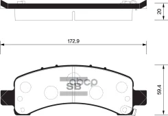 ������� ��������� �������� Chevrolet Tahoe 95/Subu SP1558 SP1558 ����